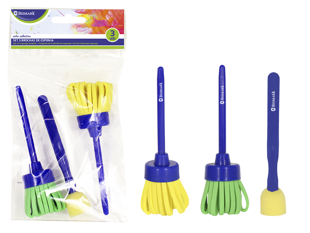 Brochas de esponja