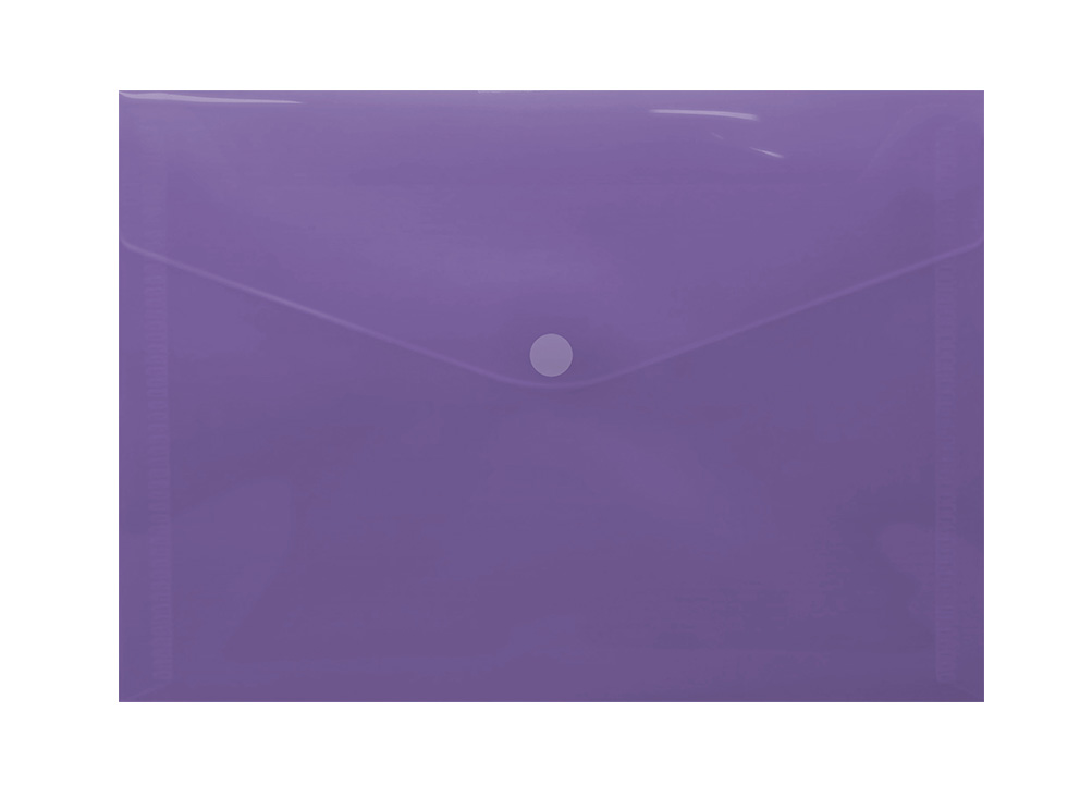 PP Sobre Portad. C/ Velcro A4 Ingraf Office Morado