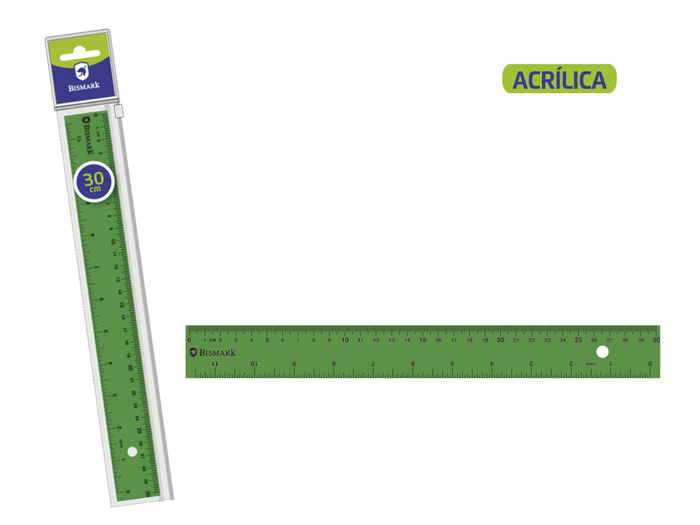 Regla 30 cm