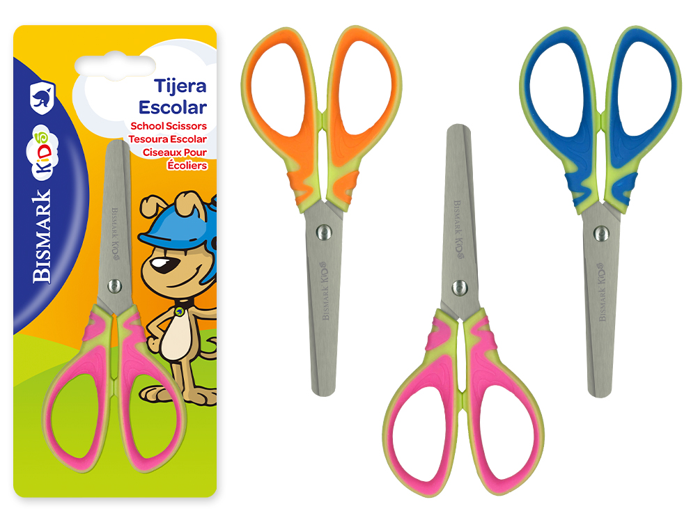 Tijera Escolar Plástica Bismark Basic